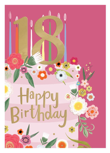 Picture of 18TH BIRTHDAY CARD